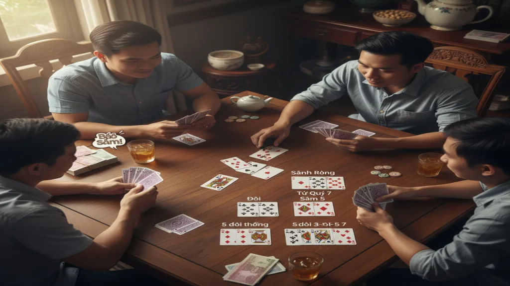 Hướng dẫn chi tiết về cách chơi Sâm Lốc Betvip