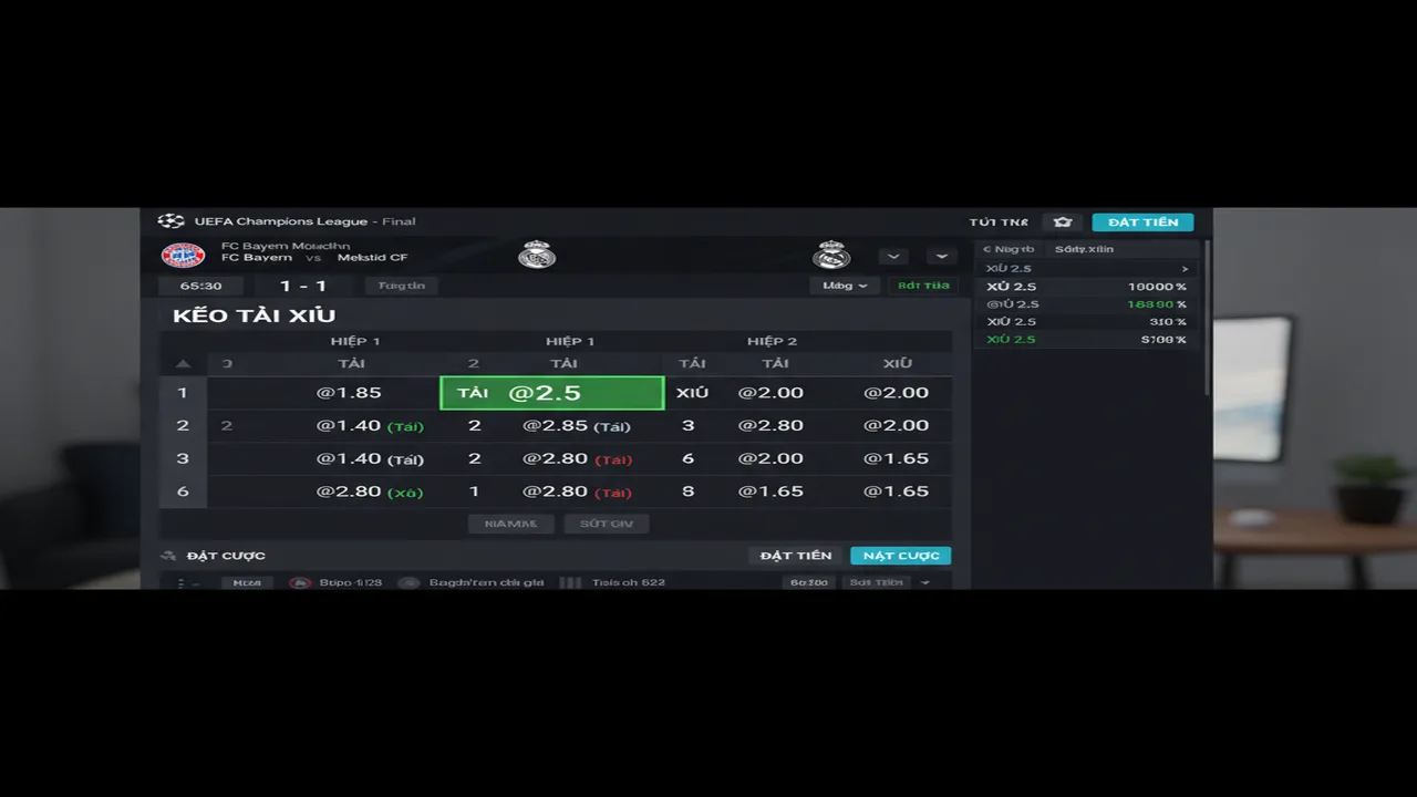 Cách soi kèo Tài Xỉu bóng đá cực chuẩn cho người mới Betvip